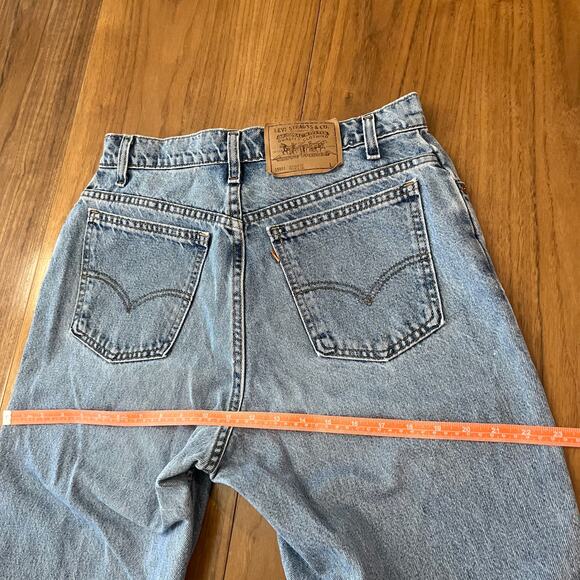 Levi’s Jeans Size 14 Long Orange Tab 950 Vintage 90s Relaxed Tapered 15951 - Picture 12 of 12